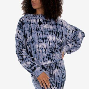 NWT Midnight Bakery Chloe Kaira Tie Dye Hacci Top Medium